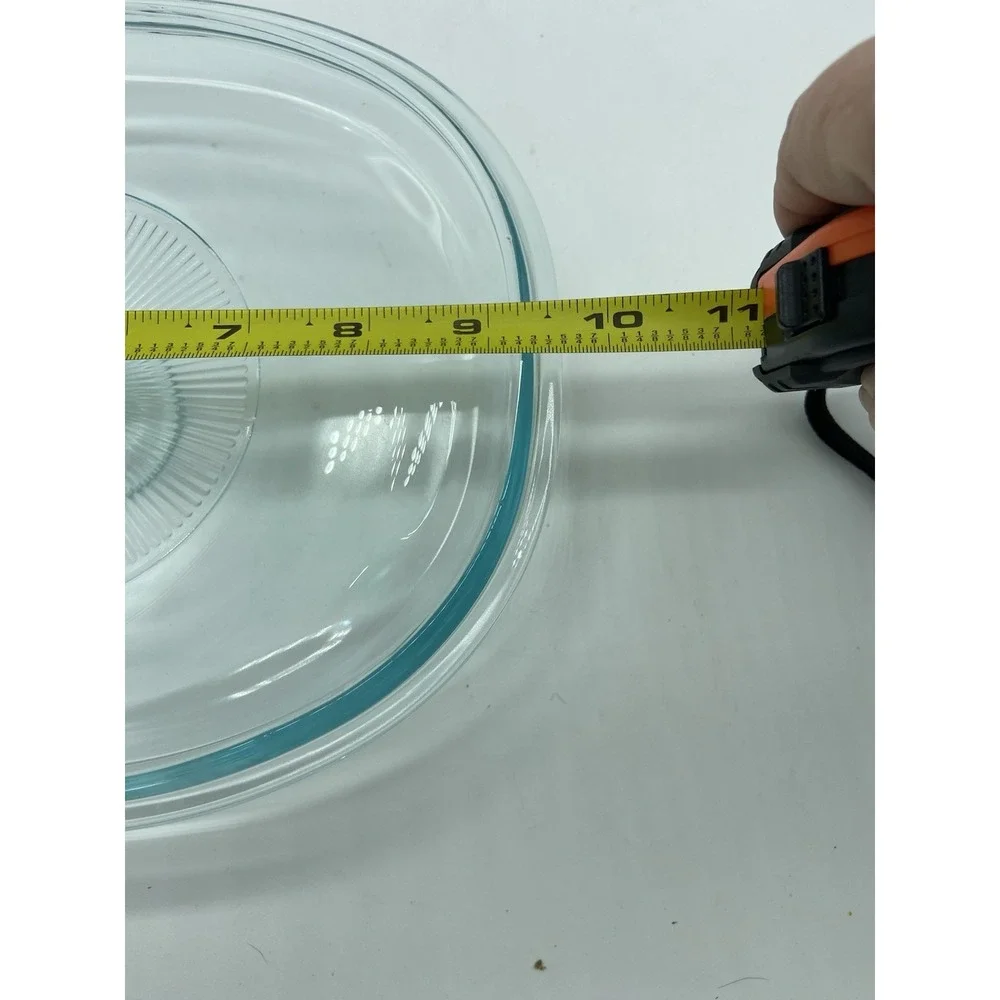 Pyrex Glass Lid‎ Oval Replacement F12C for Corning Ware 1.5 Qt Casserole Dish